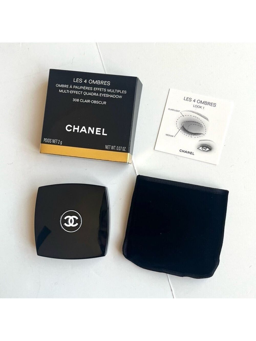 CHANEL Limited Edition Amplified Gaze Makeup Set & Pouch - Picture 5 of 10